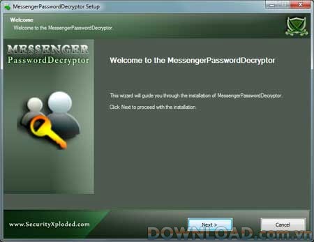 MessengerPasswordDecryptor