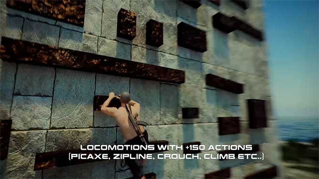 Game cung cấp hơn 100 hành động có thể áp dụng cho nhân vật