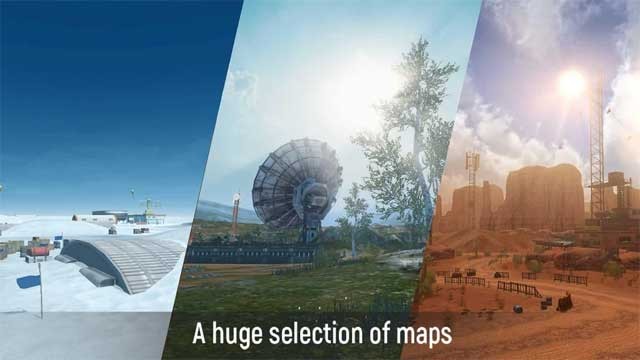 Chiến đấu trên vô số môi trường đa dạng trên khắp thế giới