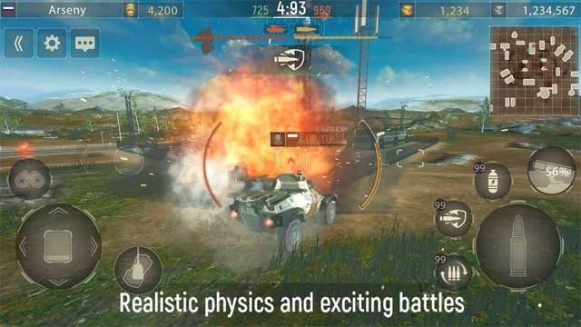 Trải nghiệm những trận chiến khốc liệt và chân thực trong game Metal Force