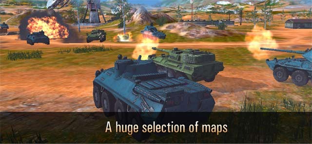 Chinh phục mọi bản đồ chiến trường trong Metal Force