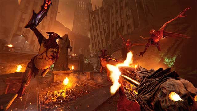 Metal: Hellsinger là game bắn súng FPS theo nhịp điệu với đồ họa hoành tráng