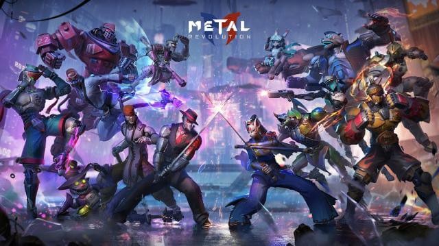 Metal Revolution cho bạn tham gia vào các trận đấu đối kháng dữ dội trong thế giới Cyberpunk