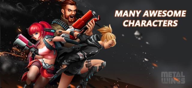 Rất nhiều anh hùng cho bạn lựa chọn và chiến đấu cùng họ