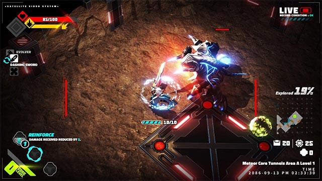 Điều khiển người máy Robot trên đấu trường không gian Metallic Child