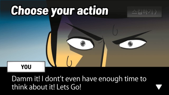 Chọn hành động mình muốn làm nhất