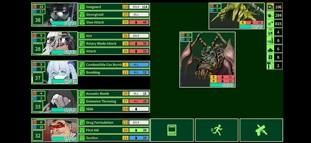 Chọn lựa từ 24 nhân vật và 8 lớp