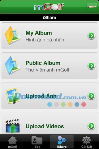 mGolf 2012 for iOS