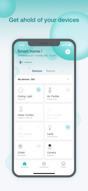 Dùng Mi Home trên iPhone để điều khiển các thiết bị thông minh của Xiaomi