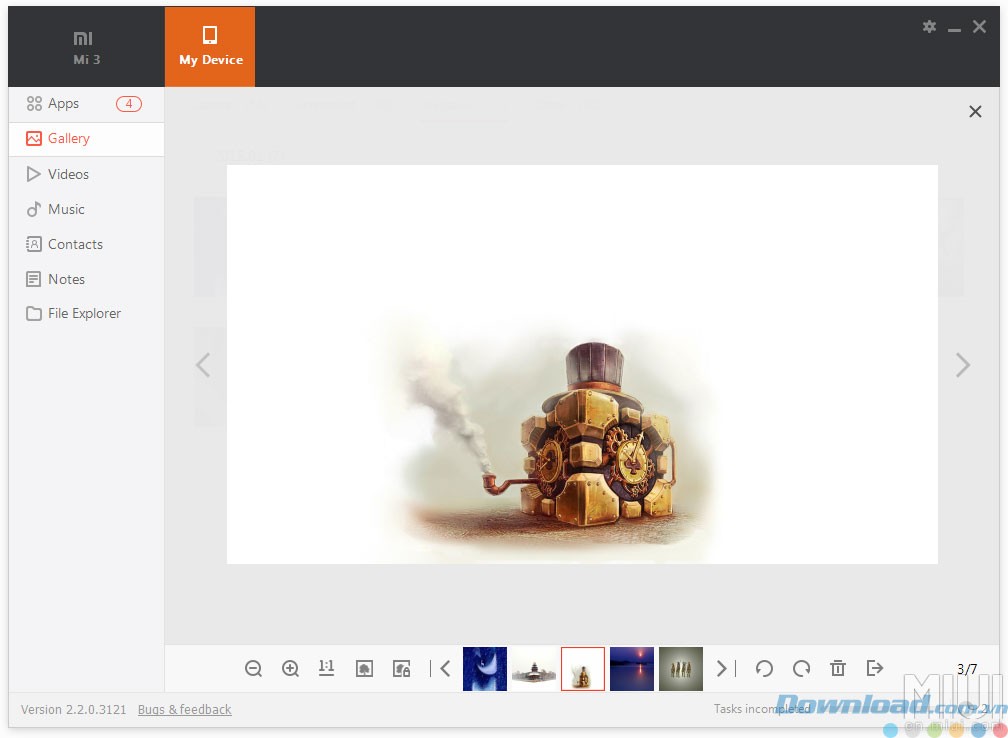 Xem ảnh trên máy tính