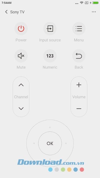 Điều khiển TV từ xa với MI Remote