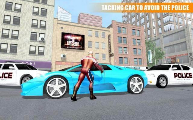 Miami Rope Hero là game hành động trong thành phố tội phạm hấp dẫn