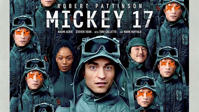Poster Mickey 17 - Phim hài đen khoa học viễn tưởng hợp tác Mỹ - Hàn năm 2025