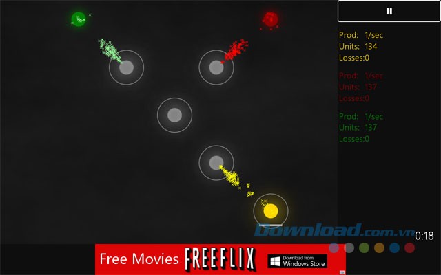 Thử thách hơn với 2 đối thủ 1 lúc