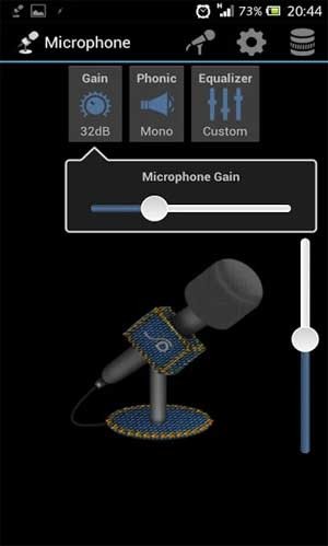 biến di động thành Micro với Microphone