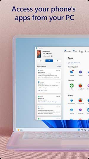 Truy cập app điện thoại từ PC