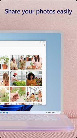 Dễ dàng chia sẻ ảnh