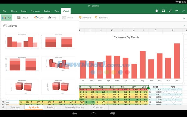 Microsoft Excel cho Android