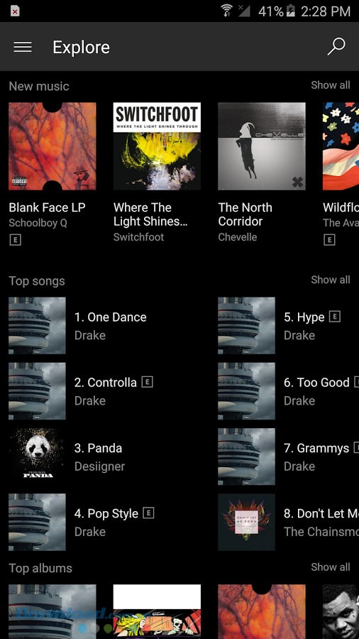 Khám phá nhạc mới với Microsoft Groove