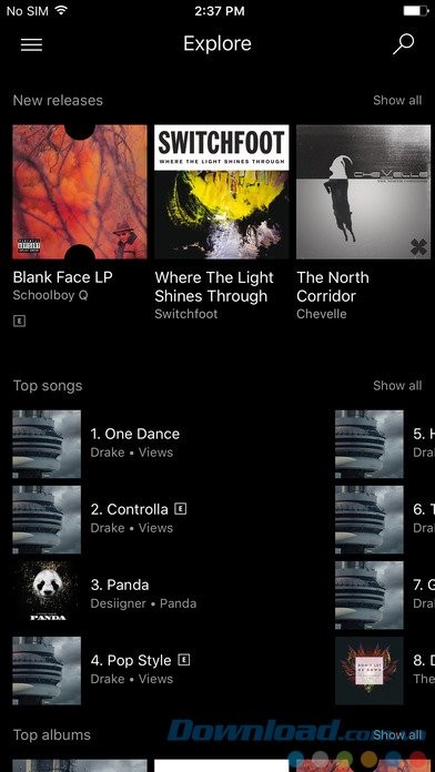 Cập nhật nhạc mới