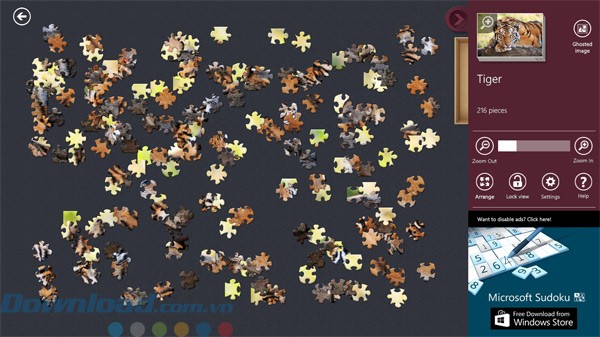 Chế độ Classic Jigsaw