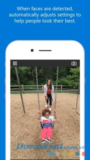 Microsoft Pix Camera cho iOS tự động nhận dạng góc mặt đẹp nhất
