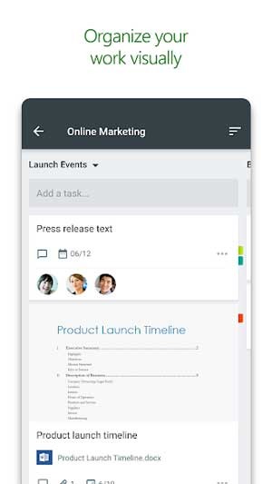 Tổ chức và sắp xếp công việc một cách trực quan với Microsoft Planner cho Android
