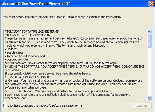 Microsoft PowerPoint Viewer 2007