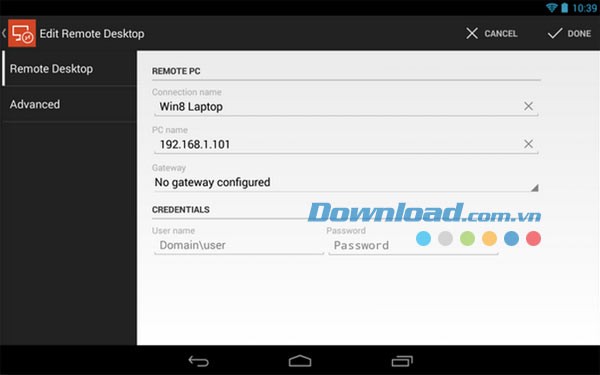 Microsoft Remote Desktop for Android