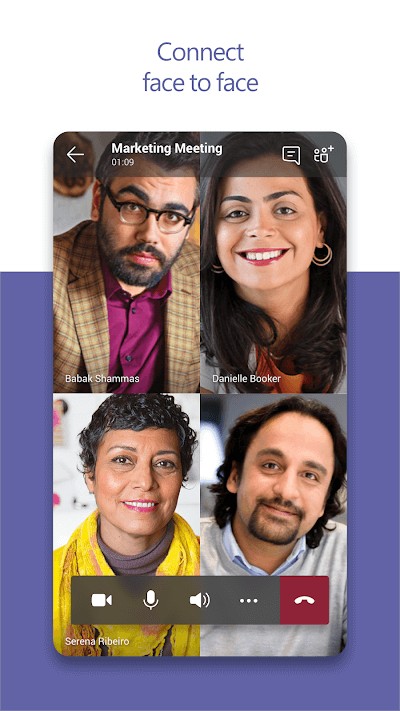 Gọi video nhóm trên Microsoft Teams cho Android