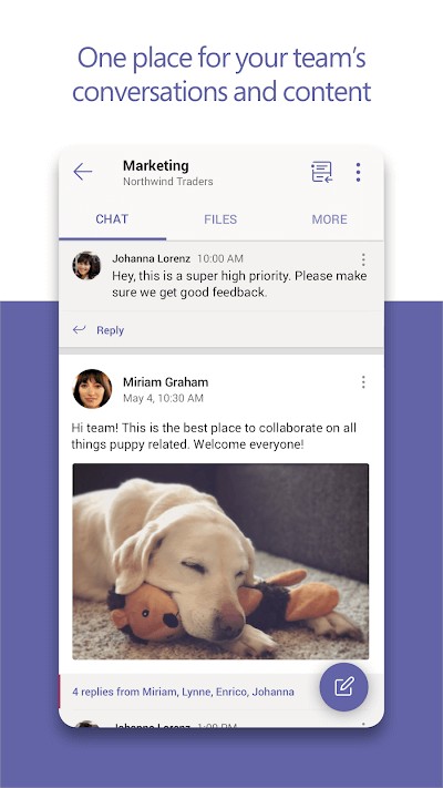 Microsoft Teams cho iOS