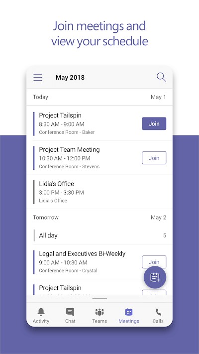 Lập lịch họp trên Microsoft Teams