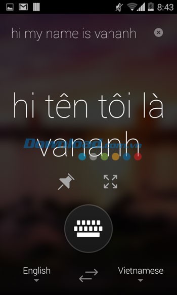 Microsoft Translator cho Android