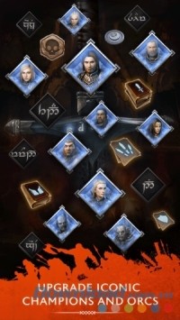 Hệ thống nâng cấp của Middle-earth: Shadow of War cho Android