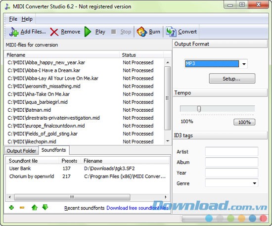 MIDI Converter Studio