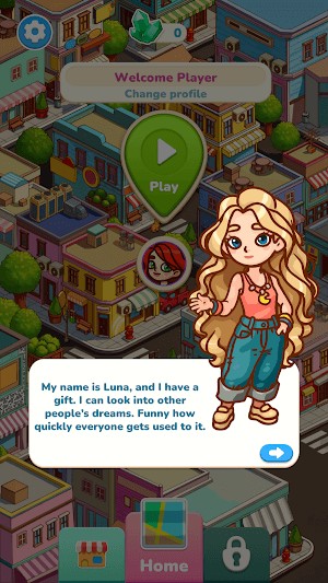 Bạn đồng hành cùng Luna - một cô gái sở hữu khả năng đặc biệt là bước vào giấc mơ