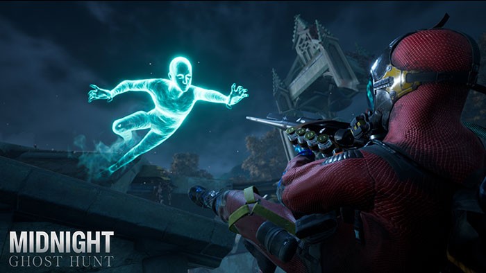 Người chơi vai trò hồn ma trong Midnight Ghost Hunt sẽ cần né tránh sự truy đuổi của thợ săn ma, đồng thời tìm cách phản công.