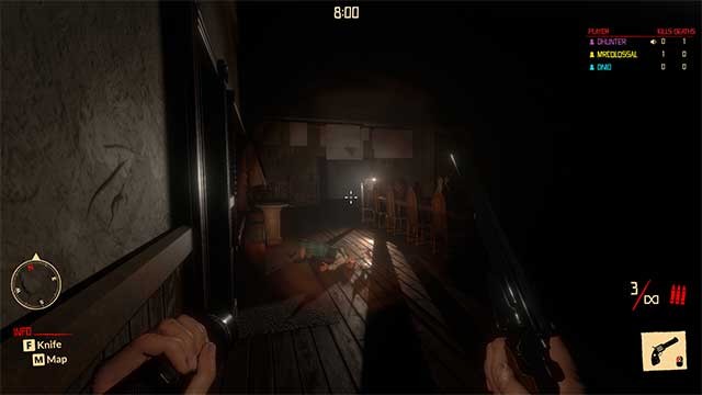 Chiến đấu với bạn bè trong một biệt thự tối đen đầy những điều bất ngờ