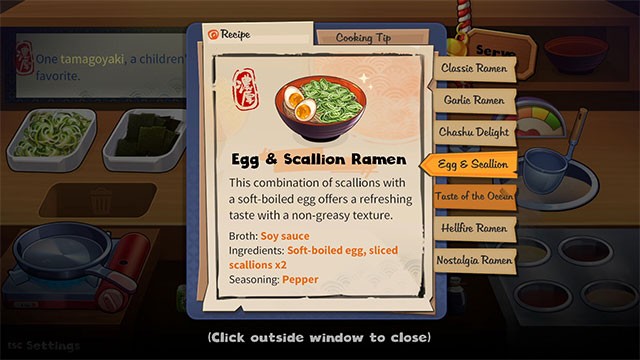 Khám phá thế giới mì Ramen đầy hương vị và màu sắc trong game Midnight Ramen