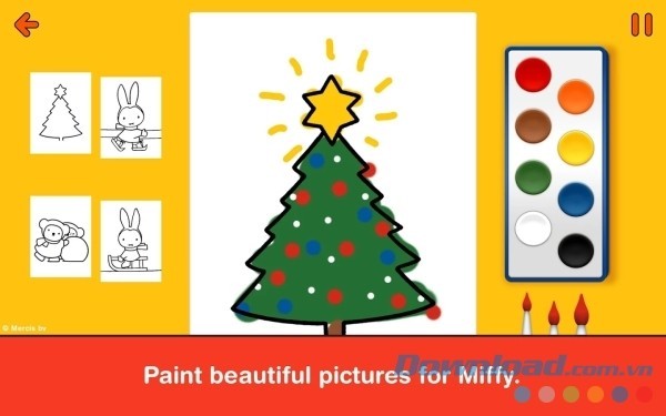 Game trẻ em miễn phí có tính giáo dục cao Miffy's World cho Android