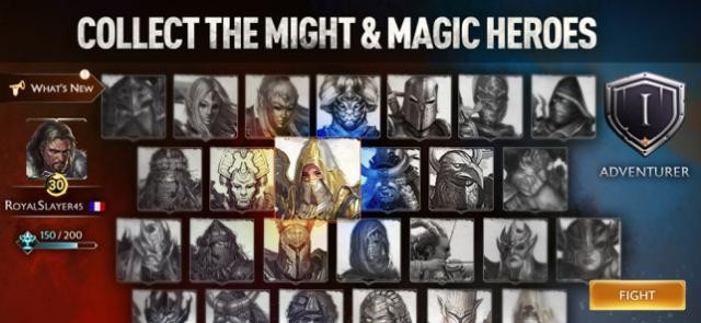 Thu thập các anh hùng biểu tượng từ vũ trụ Might & Magic