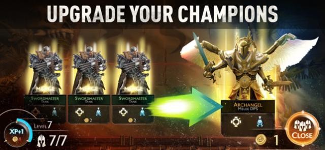 Nâng cấp chiến binh để có nhiều cơ hội giành chiến thắng