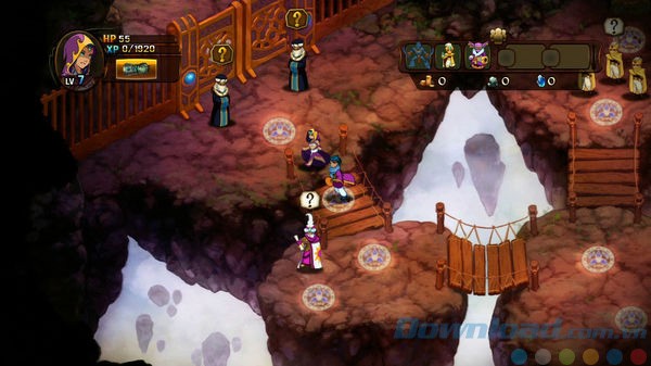 Giao diện game Might & Magic: Clash of Heroes