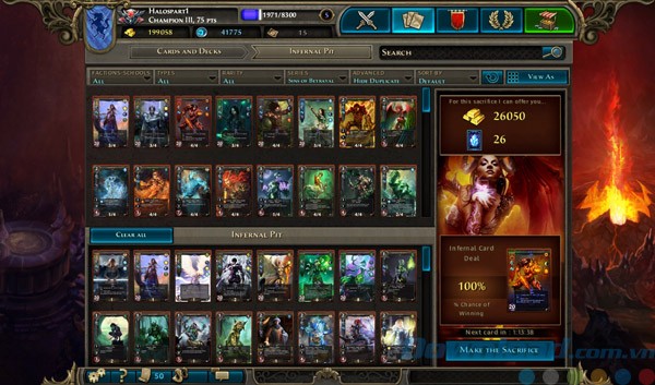 Mở rộng bộ bài trong Might & Magic: Duel of Champions