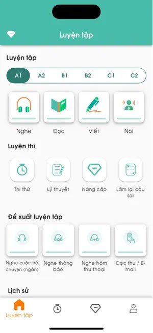 Migii GOETHE German cho iOS