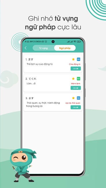 Ghi nhớ từ vựng, ngữ pháp cực lâu