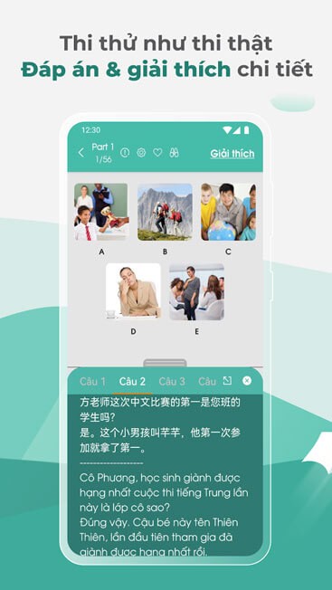 Thi thử như thi thật