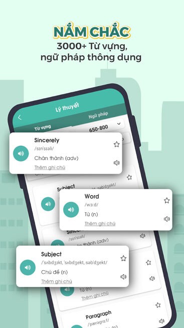 Nắm chắc hơn 3000 từ vựng
