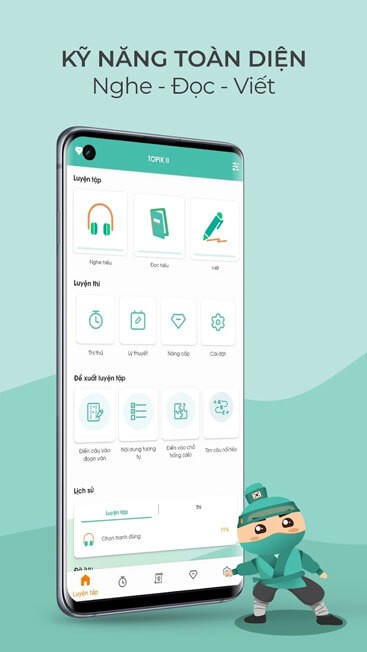 Rèn luyện nhiều kỹ năng