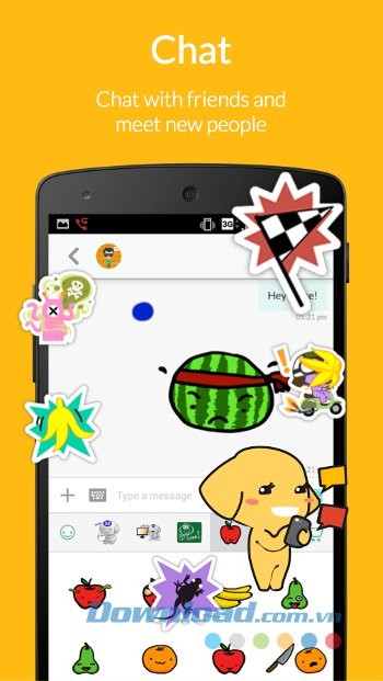 Trò chuyện miễn phí trên Migme